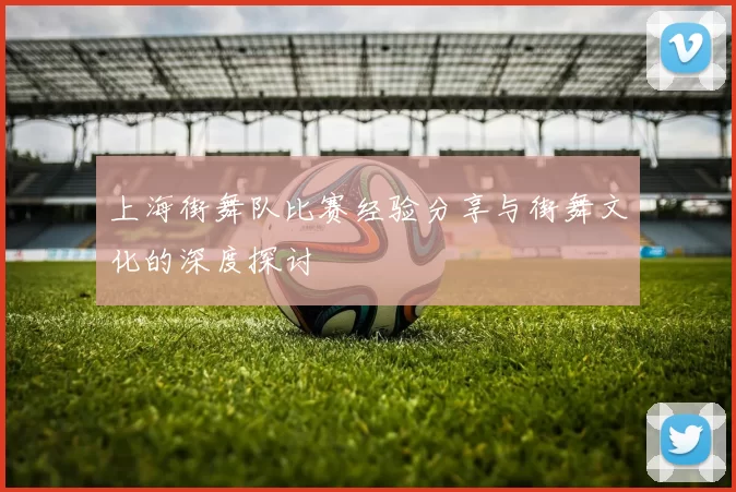 上海街舞队比赛经验分享与街舞文化的深度探讨