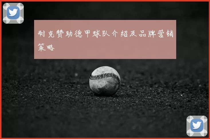 耐克赞助德甲球队介绍及品牌营销策略