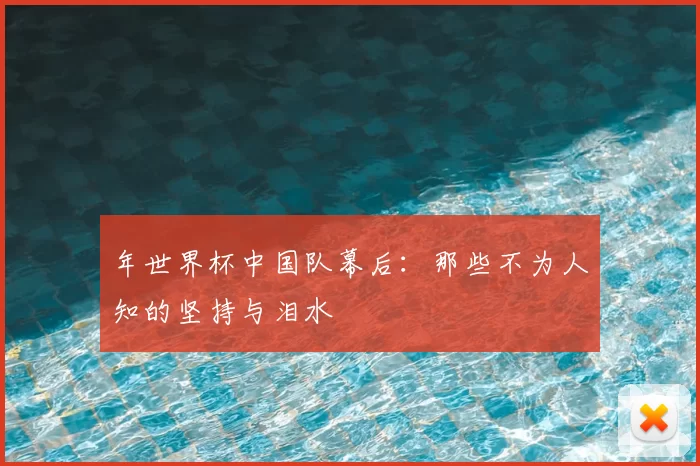 年世界杯中国队幕后：那些不为人知的坚持与泪水