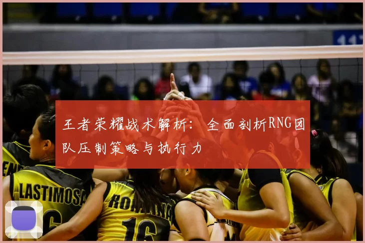 王者荣耀战术解析：全面剖析RNG团队压制策略与执行力