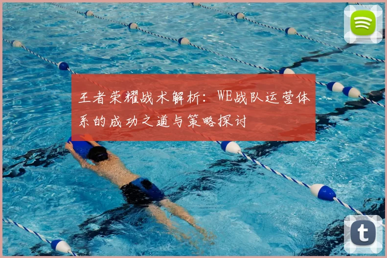 王者荣耀战术解析：WE战队运营体系的成功之道与策略探讨