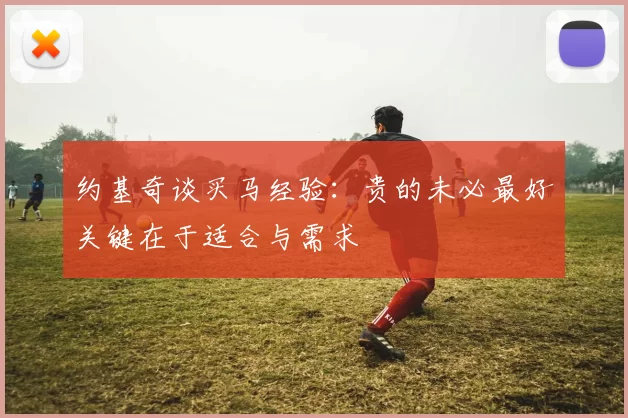 约基奇谈买马经验：贵的未必最好关键在于适合与需求